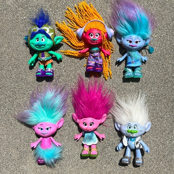 dreamwork’s Trolls . 💓 Troll Dolls Various💓 - Picture 1 of 17